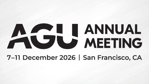 logo for the 2026 AGU Annual Meeting