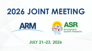 2026 Joint ARM and ASR Meeting with dates July 21-23, 2026