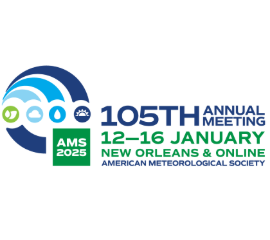 logo of the 105th Annual Meeting of the American Meteorological Society