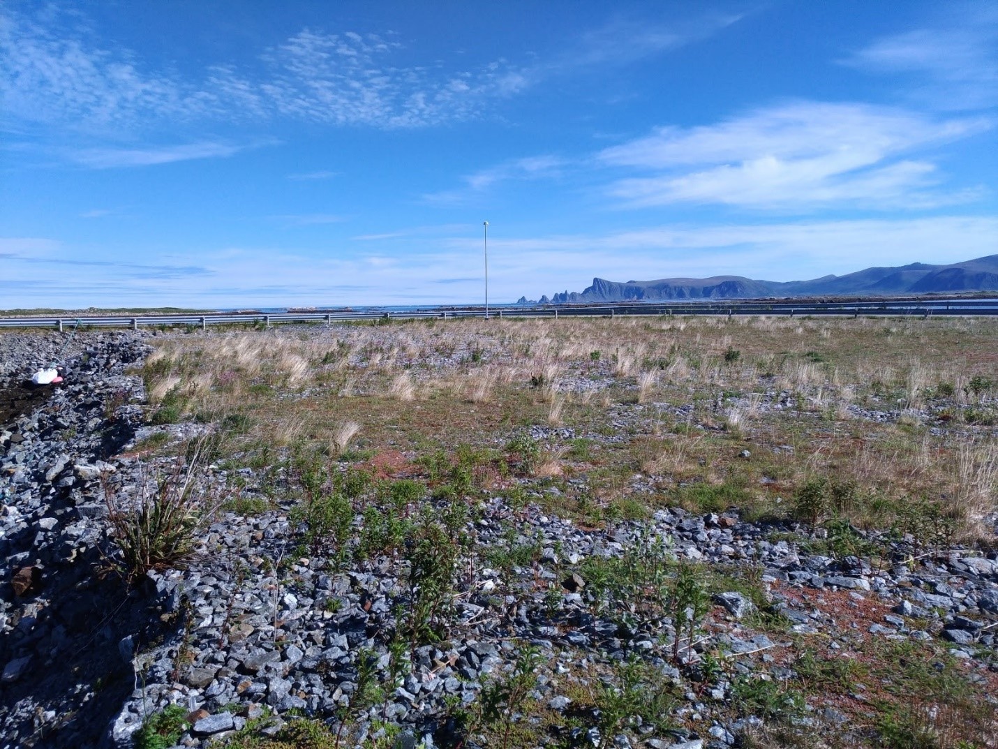 COMBLE field campaign site in Nordmela, Norway