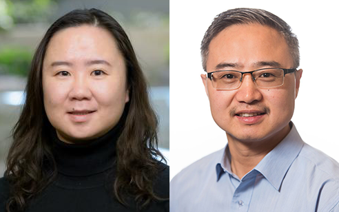 Portraits of Yan Feng and Hailong Wang